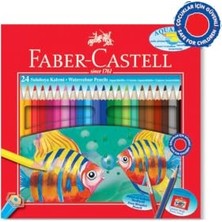 Vionna Faber-Castell 24 Renk Kuru Boya Redlıne Aquarell
