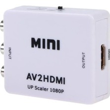 5345 Rca Av To Hdmı Çevirici Dönüştürücü Adaptör Rca ve Scart Portlu Cihazları Artık Rahatlıkla Hdmı Portu Olan Cihazlara Bağlayabilirsiniz.