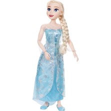 Jakks Pacific Disney Frozen 81 cm Dev Çocuk Boyu Elsa Moda Bebeği 24047