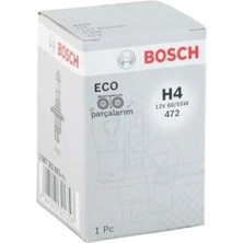 - Ampul H4 12V Standart H4 Ampul 55 / 60W Tırnaklı P43T DKM8855NM ile Uyumlu