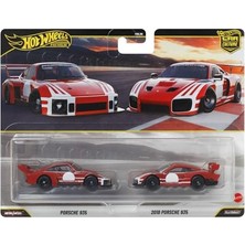 Vionna 1:64 Ölçekli Araçlardan Oluşan 2'li Hot Wheels Premium Car Culture Paket, Benzersiz Çiftler, Real Riders Tekerlekler, Metal/metal Şasi, Koleksiyonculara Uygun Hediye, JHW51