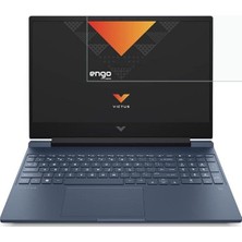 Hp Victus 15.6 Inç Ile Uyumlu Ekran Koruyucu Notebook, 9h Temperli Kırılmaz Esnek Nano Cam, Çizilmeye ve Darbeye Dayanıklı Laptop Koruma, Hd Şeffaf