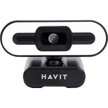 HV-HN24G Full Hd Pro 2k Webcam Otomatik Odaklama LED Işıklı Mikrofonlu
