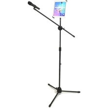 Vionna Tablet Tutuculu 360 Döner Profesyonel Metal Mikrofon Standı 140 cm - FC1077