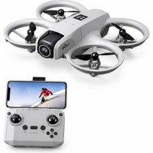 Vionna T1 Pro Kameralı Mini Drone, Telefon Bağlantılı Kumandalı Quadcopter, Koruma Halkalı Başlangıç Seviyesi Drone