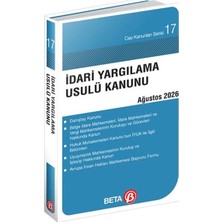 Lisinya Cep Kanunları Serisi 17 - Idari Yargılama Usulü Kanunu  (Yeni)
