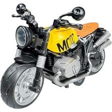 Vionna Işıklı ve Müzikli Model Motor Sesli Çek Bırak Diecast Modelleri Sarı 14CM