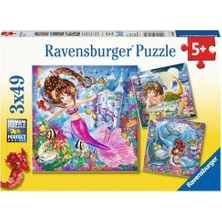 Vionna Ravensburger 3X49 Parça Yapboz Wd Mermaid