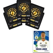 Vionna Lisanslı Fıfa 2025 World Cup Panini Çıkartma, 10 Paket (50 Çıkartma)