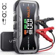Jstar JS10 27000MAH 6000A Jump Starter Taşınabilir Akü Takviye Kiti + Taşıma Çantası (Çanta + 65W Pd Powerbank + LED Lamba)