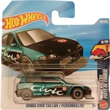 Vionna Hot Wheels Honda Civic Custom - Short Card (1/64) JJJ81