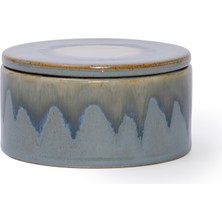 Yargıcı Kapaklı Seramik Kutu(13x7 Cm)
