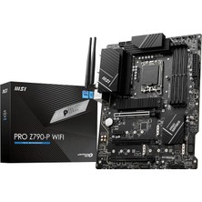 Pro Z790-P Wıfı Ddr5 Intel Z790 Soket 1700 Ddr5 7000(OC) Mhz Atx Gaming (Oyuncu) Anakart