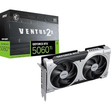 VGA Geforce Rtx 5060 Tı 16G Ventus 2x Oc Plus RTX5060TI 16GB Gddr7 128B DX12 Pcıe 5.0 X16 (3xdp 1xhdmı)