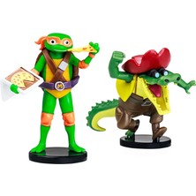 Tmnt Figürlü Kalem Başlığı 2'li Paket Model 4 NT2015