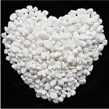 Vionna Beyaz Dolomit Taş 10 kg 1-2 cm Dere Çakıl Taşı Bahçe Süs Taşı Saksı Teraryum Taşı Akvaryum 23NO.M