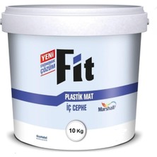 Tr Fit Plastik Mat Iç Cephe Duvar Boyası, 10 Kg, Serap FTPLS10-R68