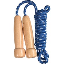 Çocuklar Için Atlama Ipi, Ayarlanabilir Uzunluklu, Yumuşak Pamuk Ipliği ve Ergonomik Ahşap Sapıyla, Çocukların Güvenle Kullanabileceği, Evde ve Dışarıda Egzersiz Yapmaları Için