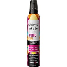 Vionna Urban Care Style Guide Iconic Curl Hacimli Bukleler Sağlayan Saç Köpüğü- Güçlü Tutuş 200 Ml- Vegan