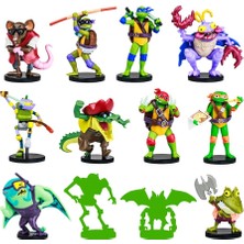 Tmnt Figürlü Kalem Başlığı 12'li Paket Model 1 NT2080