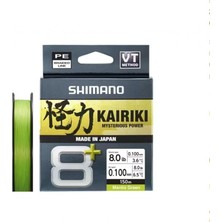 Misina Kairiki 8+ 150M 0.10MM 7.3kg M. Green