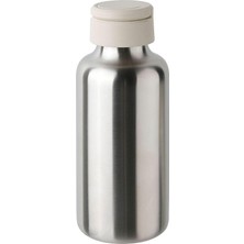 Paslanmaz Çelik Su Matarası, 0.5 Litre, Gri