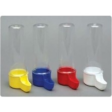 Vionna Kuş Suluğu 100 Ml, Şeffaf Tüp, Sarı/mavi/beyaz/kırmızı Kapak