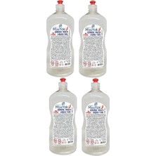Vionna Missyak Bioetanol Ocak Sıvı Yakıt 1 Litre x 4 Adet Kokusuz Dumansız Çevre Dostu Şömine Yakıtı