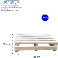 Ahşap Ev Içi Kullanıma Uygun Kaymaz Tabanlı Step Tahtası 10X25X50 cm