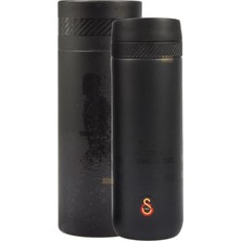 Resmi Lisanslı 550ML Rahat Içim Çift Katmanlı Paslanmaz Çelik Termos 6 Saat Sıcak Soğuk Premium Kutu
