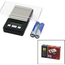 Pileli Store Mini Hassas Tartı - Terazi 200GR / 0.01GR Pilli=2 x Aaa 4.5x8.5cm