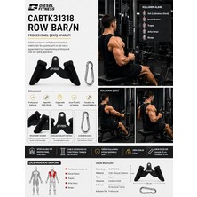 Row Bar Profesyonel Çekiş Aparatı, Siyah