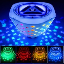 LED Havuz Işığı Rgb 5 Renk 5 Mod IP67 Su Geçirmez