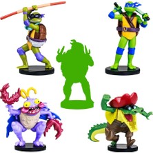 Tmnt Figürlü Kalem Başlığı 5'li Paket Model 2 NT2040