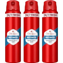 Vionna Whitewater Erkek Sprey Vücut Deodorantı 150 ml 3lü Paket