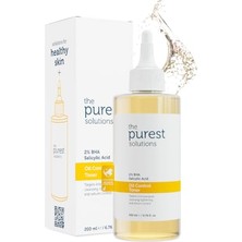 Vionna The Purest Solutions, Siyah Nokta ve Gözenek Görünümü Önlemeye Yardımcı Salisilik Asit Tonik,yağlı ve Karma Cilt, 200 ml