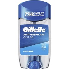 Vionna Gillette Cool Wave Terlemeyi Önleyici Şeffaf Jel Deodorant 70 ml