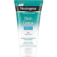 Vionna Neutrogena – Arındırıcı Skin Detox Peeling (150 ml Tüp) – Glikolik Asit Içeren, Tüm Cilt Tipleri Için Temizleme Jeli – Toksinlere ve Kirlilik Kalıntılarına Karşı, Işıltılı Bir Cilt Görünümü Için