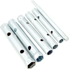 Vionna T Kollu Buji Boru Anahtar Seti Kovan Tipi Borulu Lokma Takımı 8-17MM Kollu Set 6 Parçalı