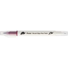 Vionna Brush Sing Pen Twin Çift Taraflı Fırça Uçlu Kalem K.kırmızı