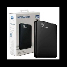 Wd WDBU6Y0020BBK-WESN, Elements, 2tb, 2.5", Usb3.0, Taşınabilir, Harici Hdd, Siyah (Türkiye Distribütörü Garantili)