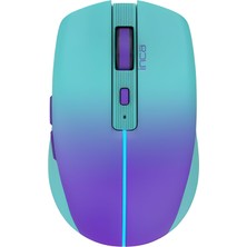 Inca IWM-511RM Dual Mod Bluetooth+Wireless Rechargeable Gradient Color Silent Mouse