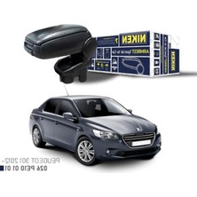Vionna Peugeot 301 (2012-) Için Siyah Kol Dayama, Özel Tasarım