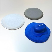 Vionna 130MM Velkro Mikrofiber Oto Yıkama Süngeri, 3 Parça Set