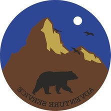 Vionna Outdoor Adventure Camping Sticker, Renkli 10 x 10 cm