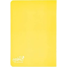 Vionna Sarı A5 Kareli Defter, 60 Yaprak