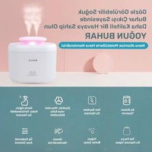 Vionna Ultrasonik Aromaterapi Difüzör - 3300ML Kapasite, Rgb Renkli Işık