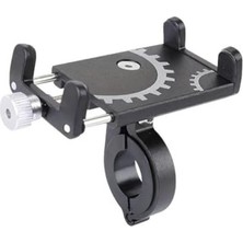 Vionna Metal Gidon Uyumlu Motorsiklet Telefon Tutucu - Bisiklet ve Scooter ile Uyumlu