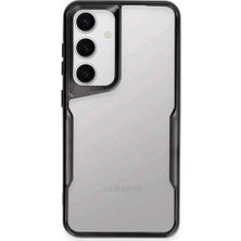 ENCO Samsung Galaxy S25 Kılıf Boyi Silikon Kapak - Siyah