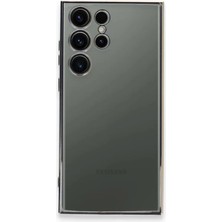 ENCO Samsung Galaxy S23 Ultra Kılıf Razer Lensli Silikon - Gold